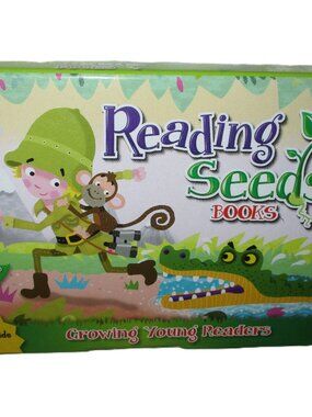 Reading Seeds Books Level New Readers First Grade 5+ (Box Set 15 Books)